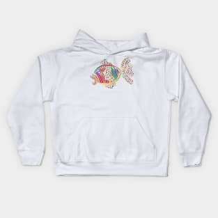 Colorful Fish Kids Hoodie